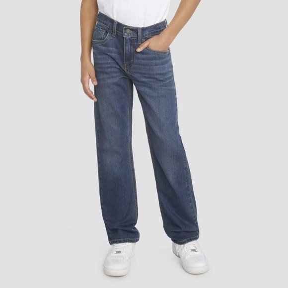 Levi's 514 Straight Regular Fit Performance Jeans for Boys NWT Size 14 C… - Picture 4 of 5
